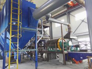 振动筛分、输送、除尘整条生产线